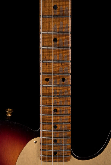 Fender Custom Shop Masterbuilder Apprentice Nick Saccone 50's Tele Relic Chocolate 3-Tone Sunburst