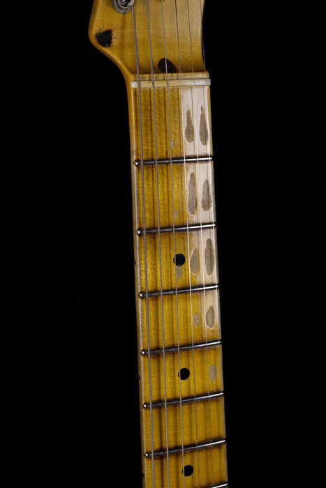 Used 2015 20th Anniversary Relic Nocaster Maple Fingerboard Nocaster Blonde With OHSC