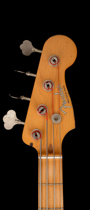 Used Fender Roadworn 50's Precision Bass Fiesta Red with Case