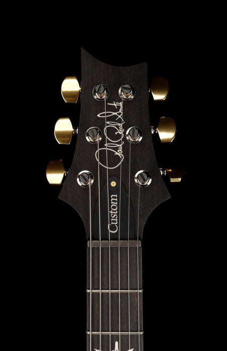 PRS Core Custom 24 Quilted Maple 10 Top Stained Flame Maple Neck Custom Color Charcoal Cherry Burst with Case