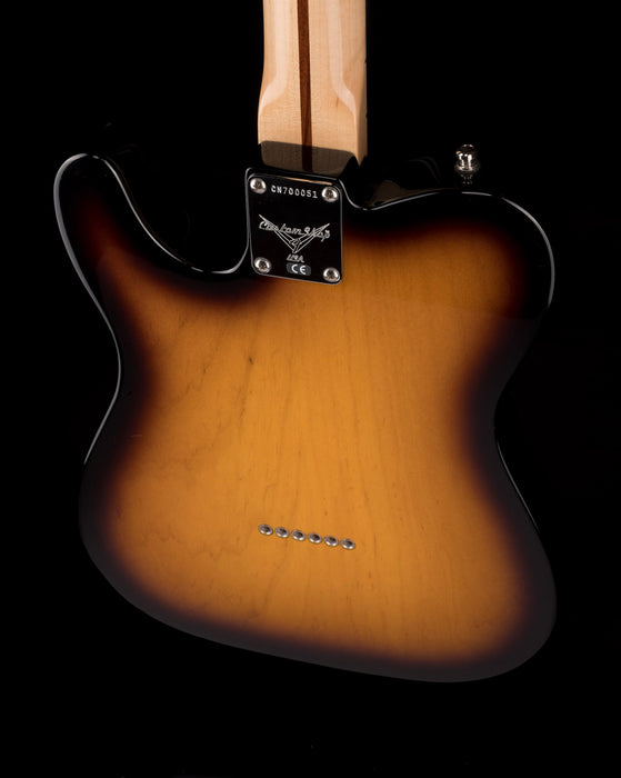 Pre Owned 1999 Fender Custom Shop Bajo Sexto Telecaster 2-Tone Sunburst With OHSC