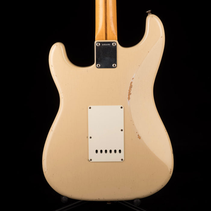 Pre Owned 2009 Fender Custom Shop ‘56 Relic Stratocaster Desert Sand Maple Neck With OHSC