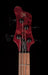 Mayones Comodous 4 String Bass Guitar Poplar Top Liquid Red Gloss Finish