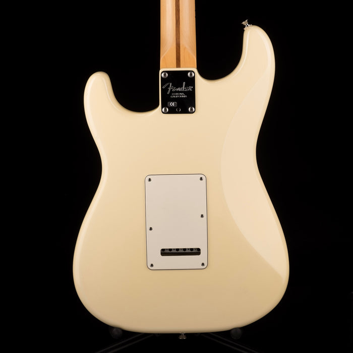 Used 2011 Fender American Standard Stratocaster Olympic White with OHSC
