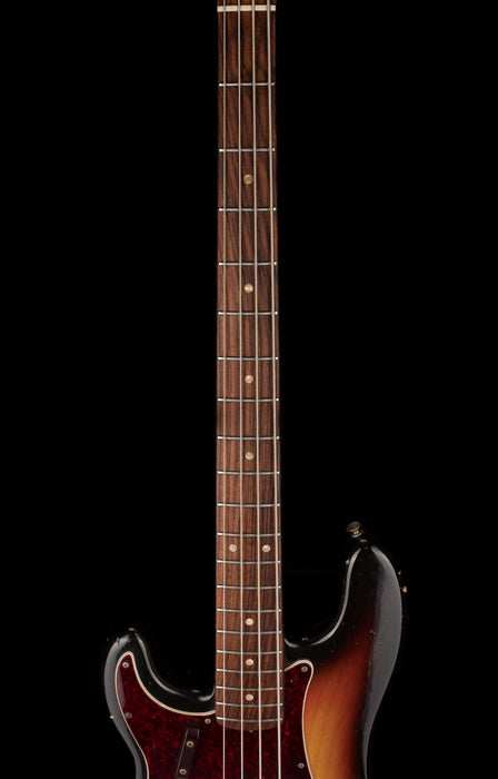 Pre Owned Vintage 1971 Fender Left-Handed Precision Bass Sunburst With OHSC - Duffy Snowhill