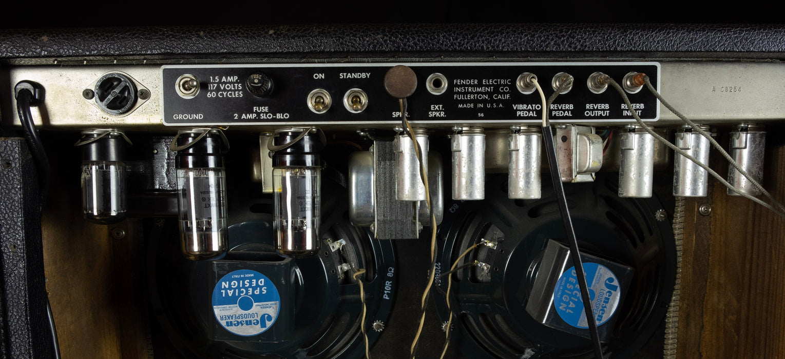 Vintage 1965 Fender 4x10  Blackface Super Reverb Amp