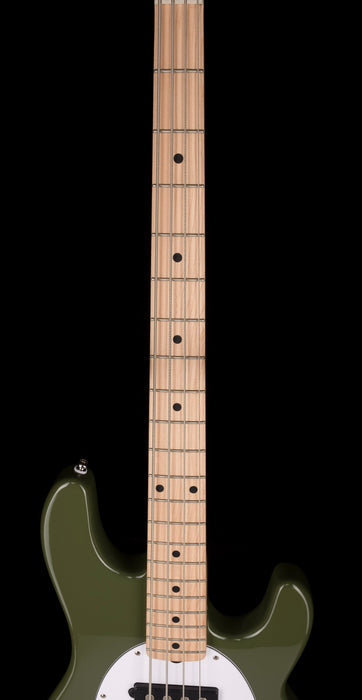 Used Sterling by Music Man SUB Series StingRay HH Bass Olive