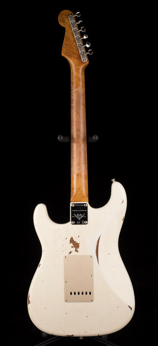 Fender Custom Shop Roasted 1960 Stratocaster Relic Birdseye Maple Aged Olympic White