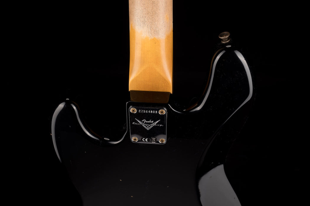 Fender Custom Shop 1966 Jazz Bass Journeyman Relic Black With Case