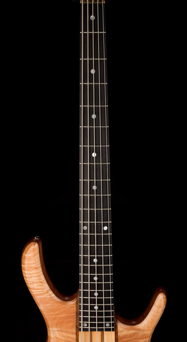Pre Owned 2018 Ken Smith BSR 5GN 5-String Bass White Tiger With OHSC