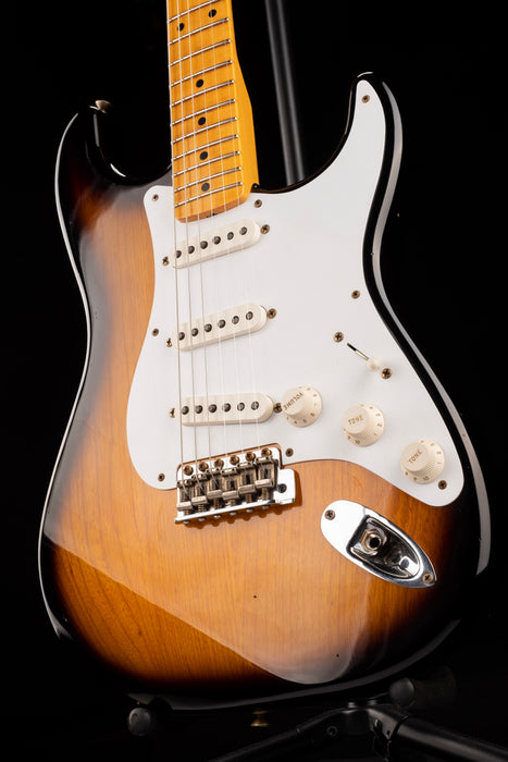 Fender Custom Shop Bonetone 1955 Stratocaster Journeyman Relic 2-Tone Sunburst