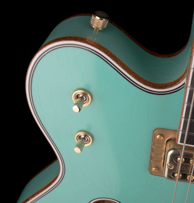 Gretsch Custom Shop Masterbuilt Stephen Stern G6136CS 1962 Seafoam Falcon Doublecut Closet Classic