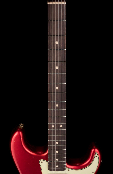 Fender Custom Shop 1963 Stratocaster Relic Mahogany Body Candy Apple Red