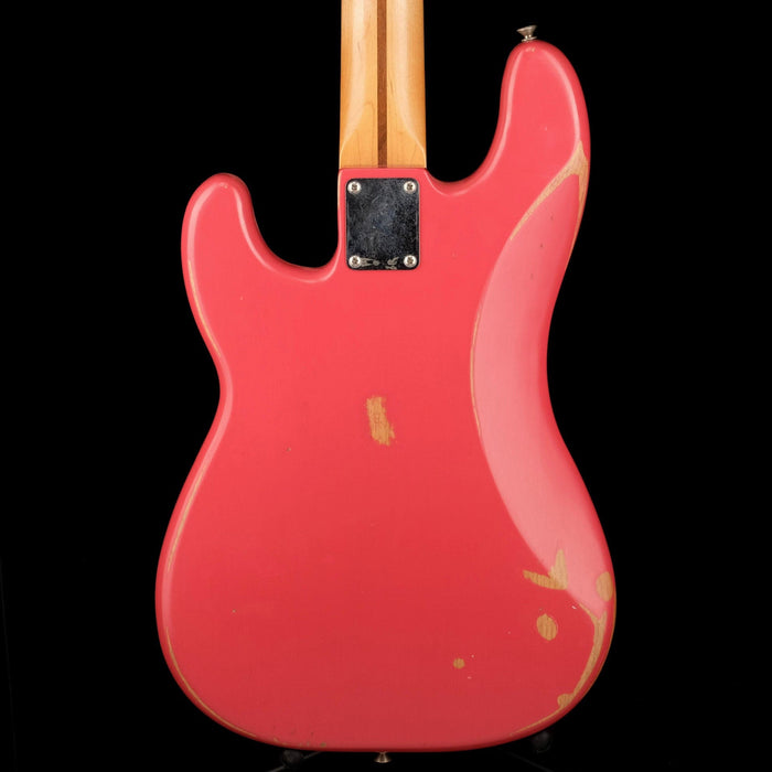 Used Fender Roadworn 50's Precision Bass Fiesta Red with Case