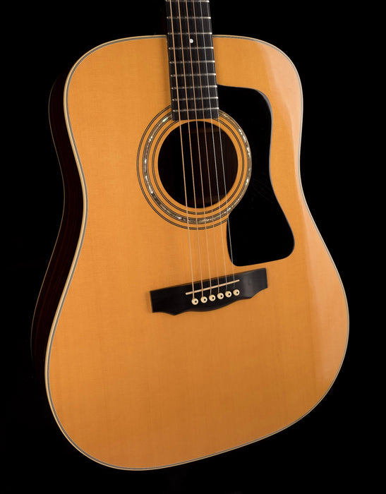 Pre Owned 1996 Guild DV52 NT-HG Natural Dreadnaught Acoustic With Case