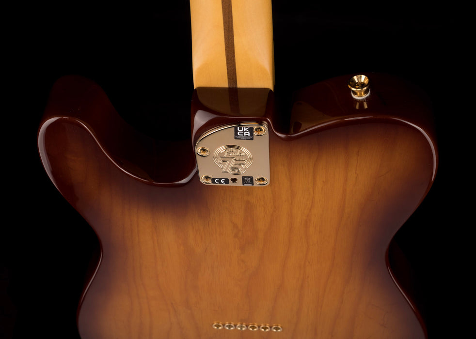 Fender 75th Anniversary Commemorative Telecaster 2-Color Bourbon Burst