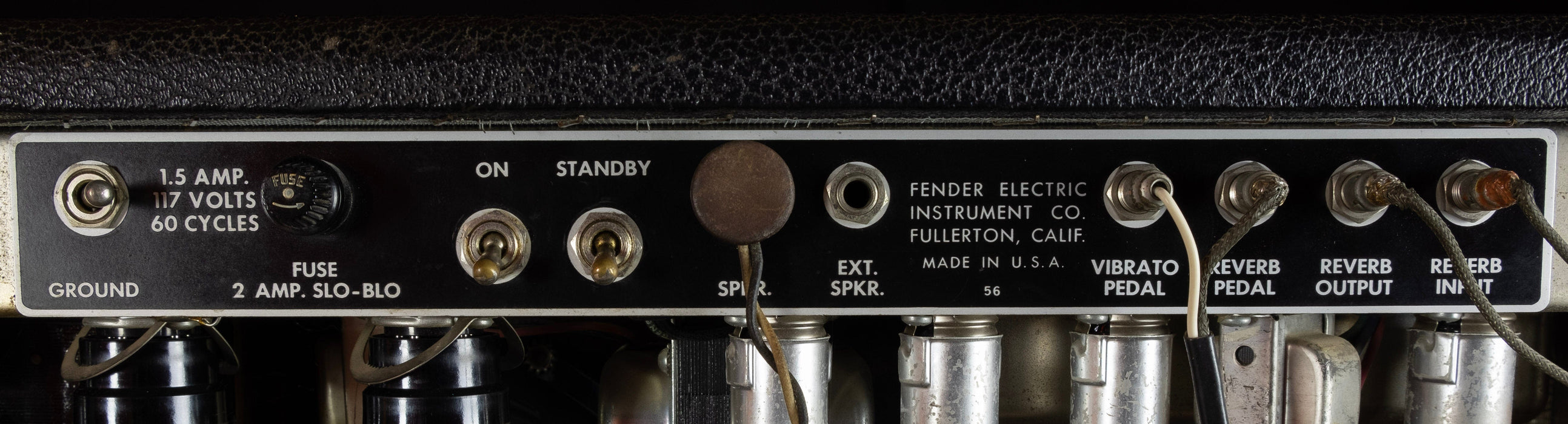 Vintage 1965 Fender 4x10  Blackface Super Reverb Amp