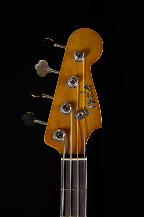 Fender Custom Shop Masterbuilt Vincent Van Trigt 1963 Precision Bass Heavy Relic Aged Olympic White With Case