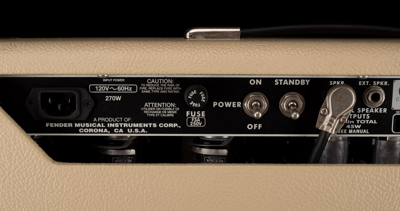 Used Fender '65 Reissue Super Reverb Blonde Guitar Amp Combo