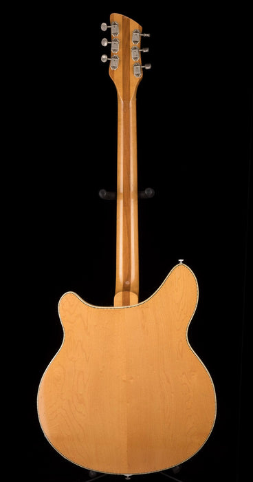 Vintage 1968 Rickenbacker 370/6 Maple Glo With New Silver Vintage-Style HSC