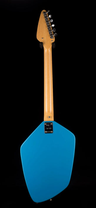 Vintage Teisco Del Rey 60's EV-2T Blue With Case