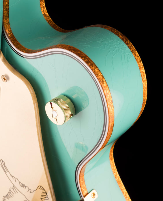 Gretsch Custom Shop Masterbuilt Stephen Stern G6136CS 1962 Seafoam Falcon Doublecut Closet Classic