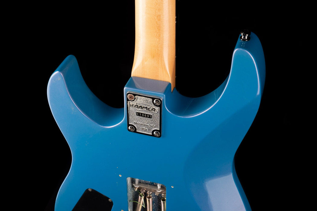 Vintage '86-'89 Kramer Pacer Custom 1 Electric Guitar Blue
