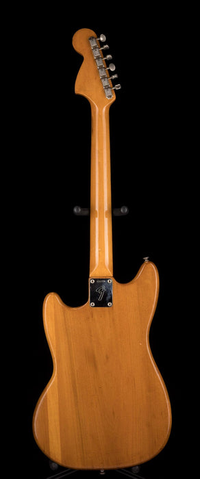 Pre Owned Vintage 1965 Fender Mustang Stripped Natural With OHSC