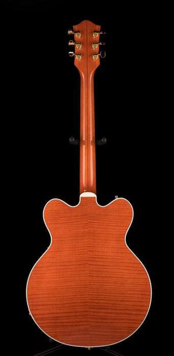Used 2017 Gretsch G6620TFM Nashville Orange Flame with OHSC