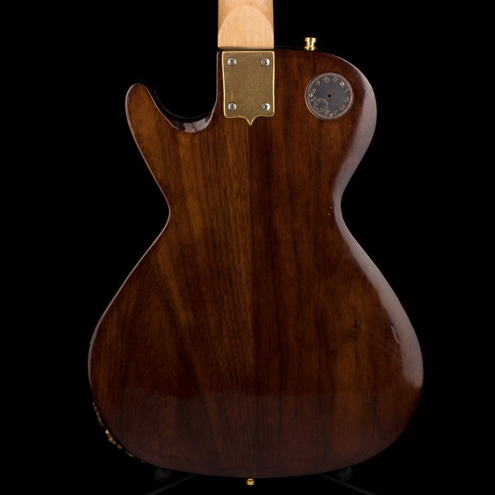 Used Postal Delta Zephyr Flamed Antique Burst Electric Guitar With OHSC