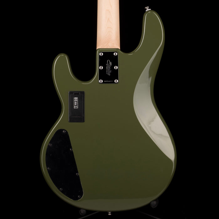 Used Sterling by Music Man SUB Series StingRay HH Bass Olive