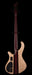 Mayones Patriot Flame Top 5 String Bass Guitar Transparent Jeans Black 2-Tone Burst
