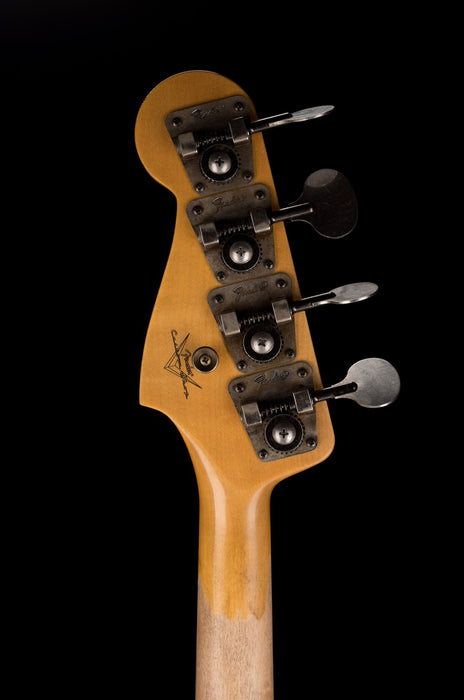 Fender Custom Shop 1966 Jazz Bass Journeyman Relic Black With Case