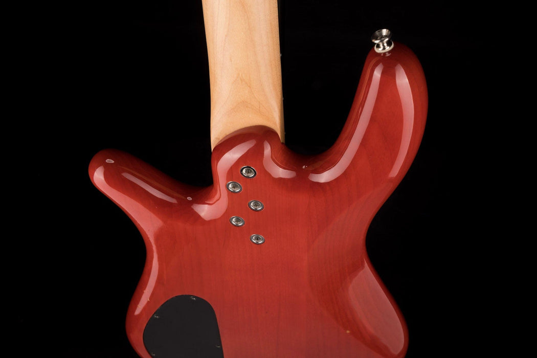 Used Spector NS-2002B Bass Trans Red with Gig Bag