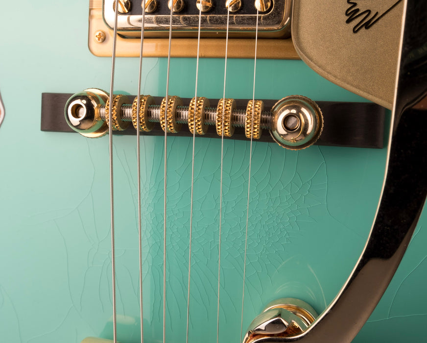 Gretsch Custom Shop Masterbuilt Stephen Stern G6136CS 1962 Seafoam Falcon Doublecut Closet Classic