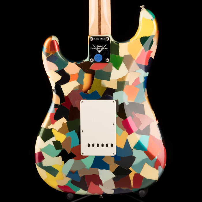 Pre-Owned Fender Custom Shop Masterbuilt Dale Wilson Active Clown Patch Strat Electric Guitar