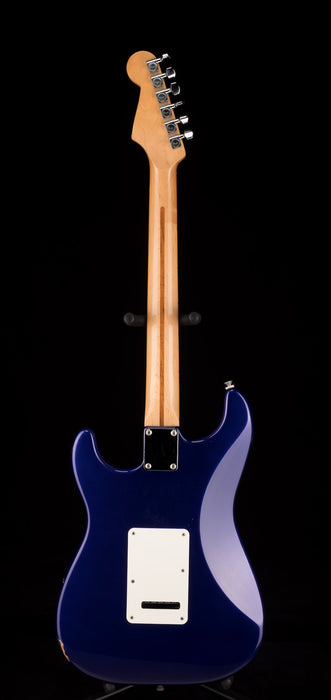 Used 2000 Fender Standard Stratocaster Metallic Blue Electric Guitar