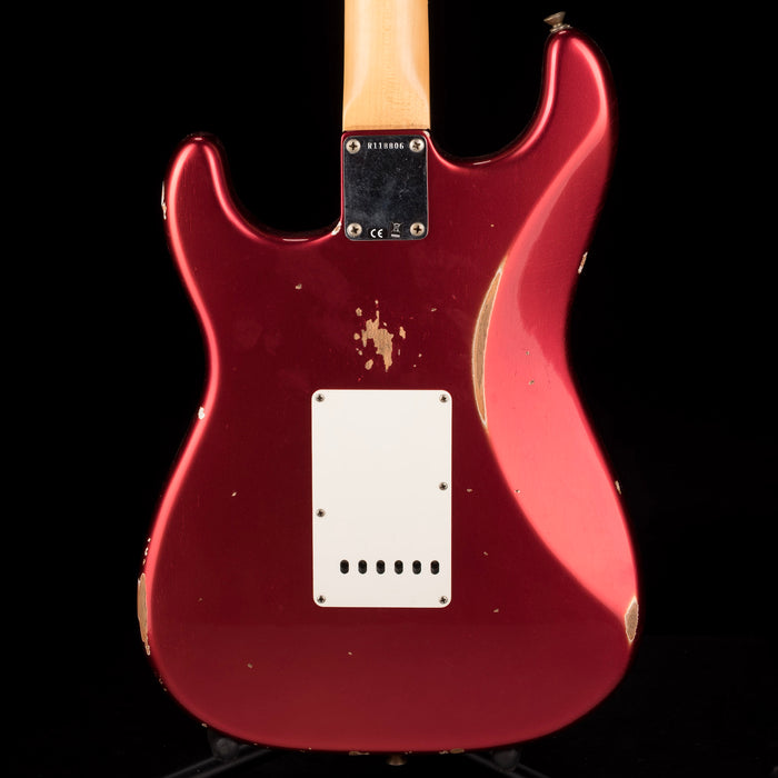 Fender Custom Shop 1963 Stratocaster Relic Mahogany Body Candy Apple Red