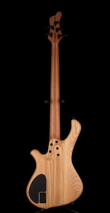 Mayones BE Elite EP 5 String Bass Guitar Trans Natural Satine Eye Poplar Top With Case