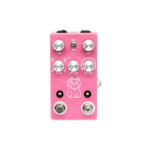 JHS Lucky Cat Delay Guitar Effect Pedal - Pink