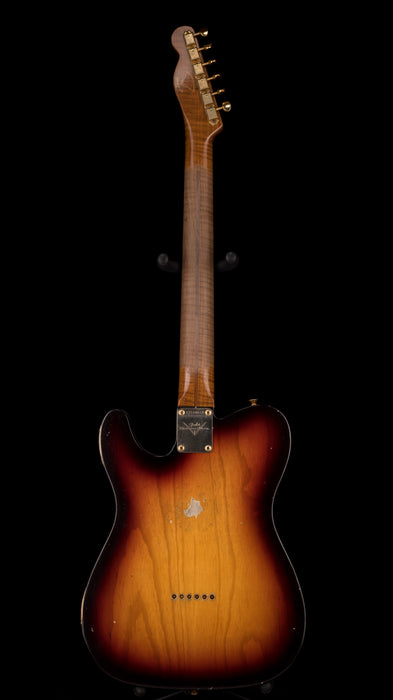Fender Custom Shop Masterbuilder Apprentice Nick Saccone 50's Tele Relic Chocolate 3-Tone Sunburst