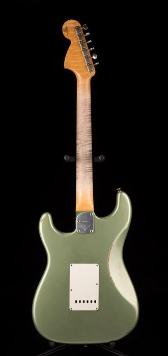 Fender Custom Shop Masterbuilt Andy Hicks 1967 Stratocaster HSS Journeyman Relic Lime Gold