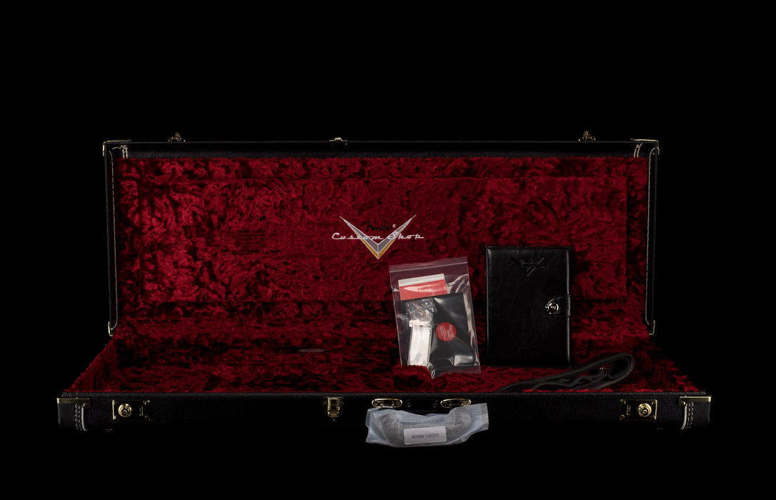 Fender Custom Shop Masterbuilder's Apprentice Levi Perry Telecaster Deluxe NOS Black Pearl Electric Guitar With Case