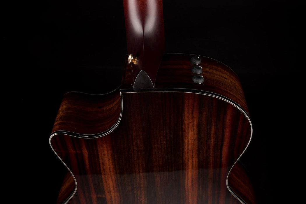 Used Taylor Custom Grand Auditorium Sinker Redwood And Macassar Ebony with OHSC