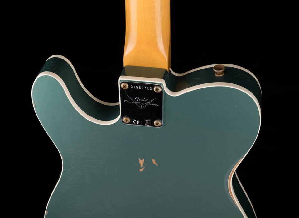 Fender Custom Shop 1965 Telecaster Custom Relic Faded Aged Sherwood Green Metallic