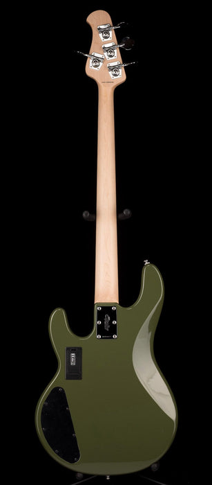 Used Sterling by Music Man SUB Series StingRay HH Bass Olive