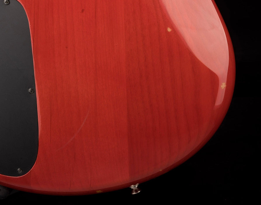 Used Spector NS-2002B Bass Trans Red with Gig Bag
