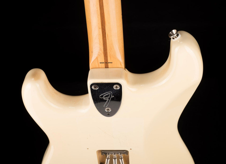 Vintage 1985 Fender ‘72 Reissue ST72-70 Stratocaster MIJ E-Series Olympic White With HSC