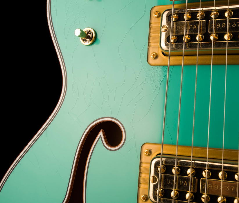 Gretsch Custom Shop Masterbuilt Stephen Stern G6136CS 1962 Seafoam Falcon Doublecut Closet Classic