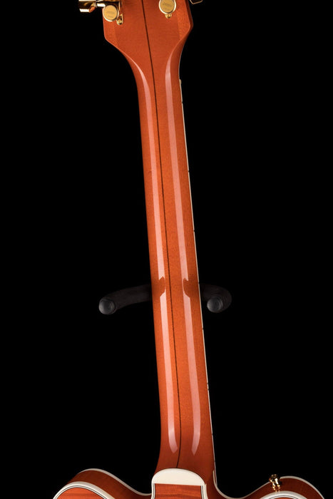 Used 2017 Gretsch G6620TFM Nashville Orange Flame with OHSC